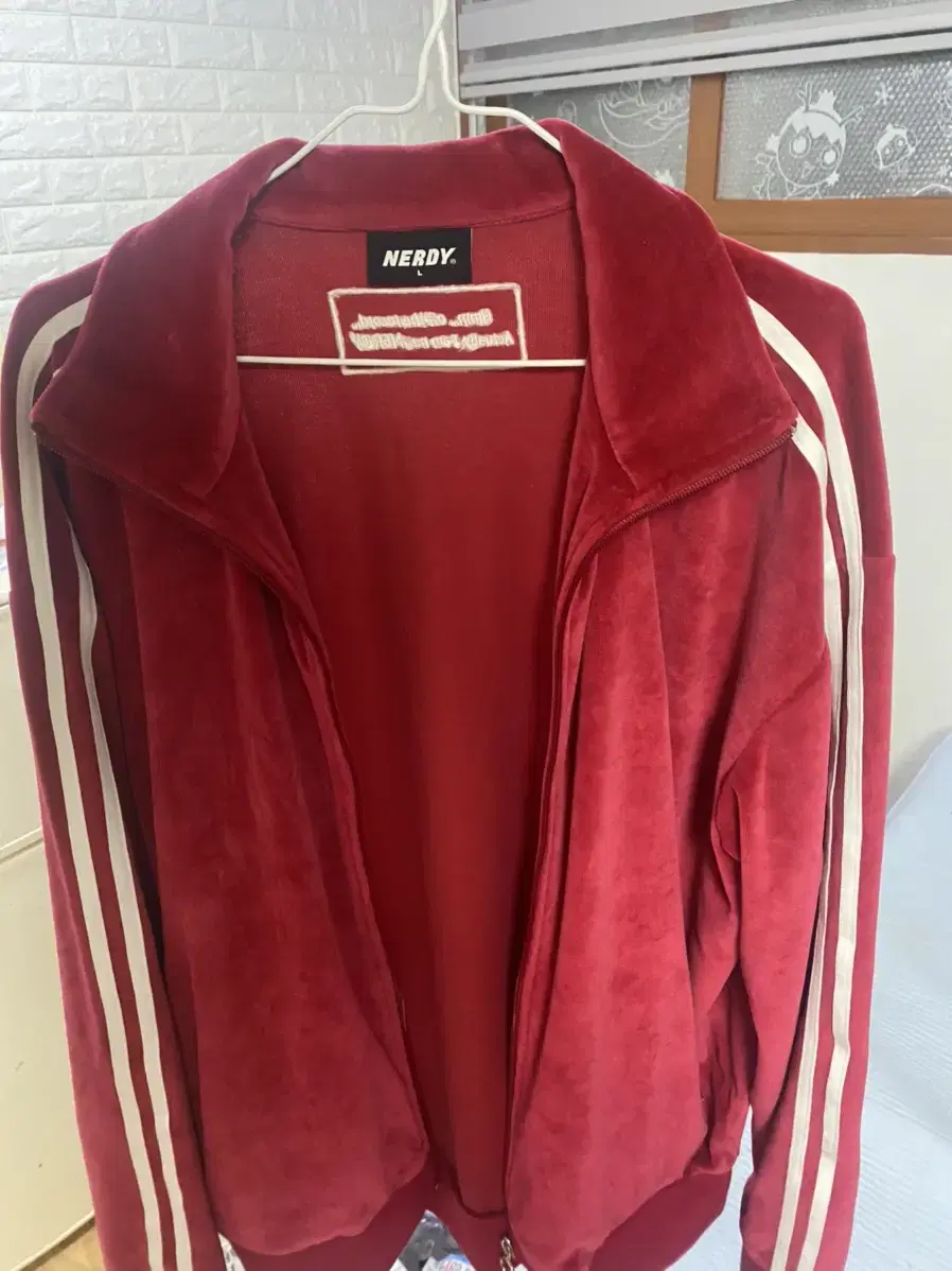 Nuldi Belle Burgundy Track Top