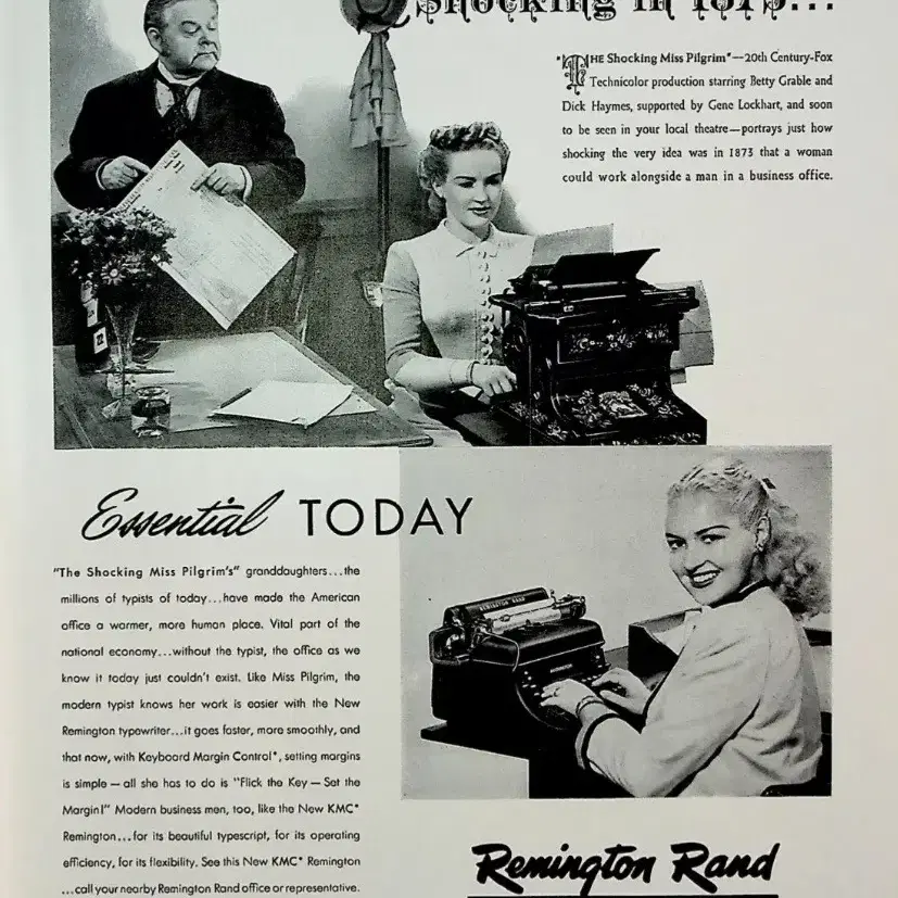 레밍턴 앤틱타자기 REMINGTON RAND TYPEWRITER