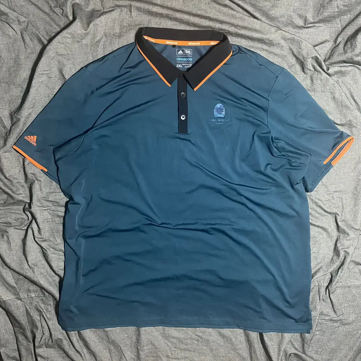 ADIDAS S/S climacool Polo shirts Sz XXL