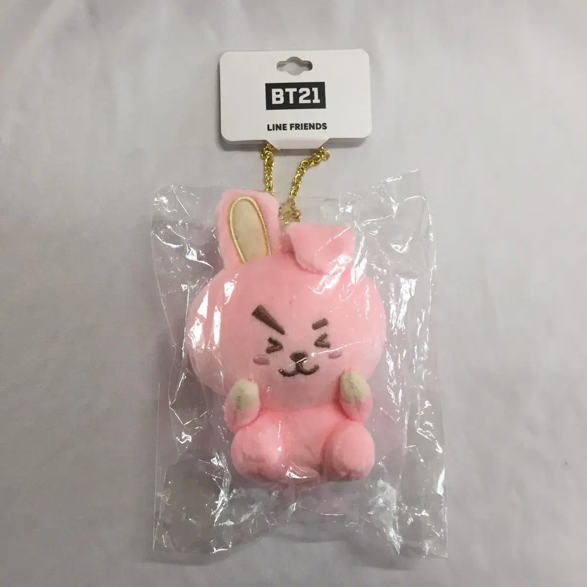 방탄소년단 정국 일본 라인프렌즈 BT21 쿠키 인형 키링 백참