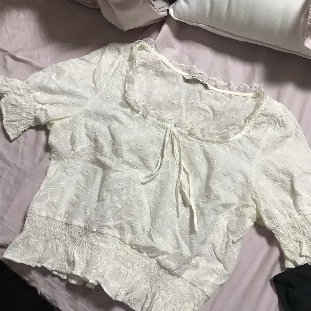 vintage punching blouse