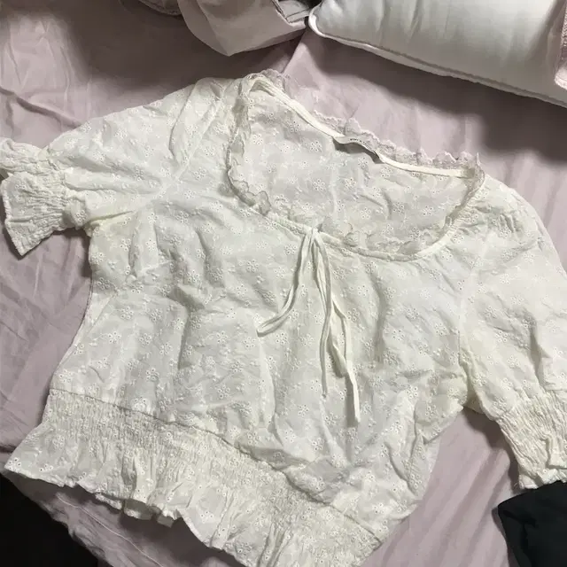 vintage punching blouse