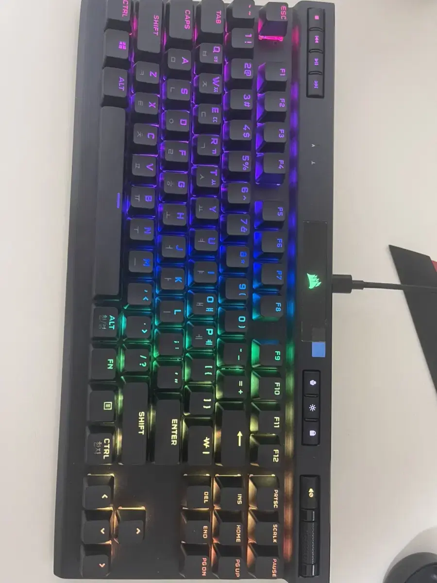 Corsair k70tkl red