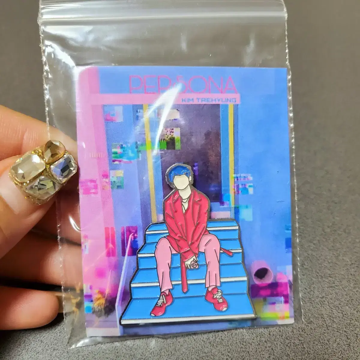 [baro] bangtan Metal Badge