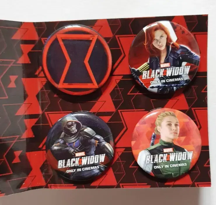 Black Widow Badge