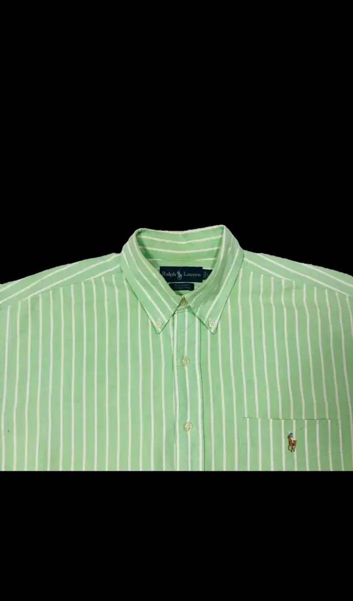 Polo green stripe