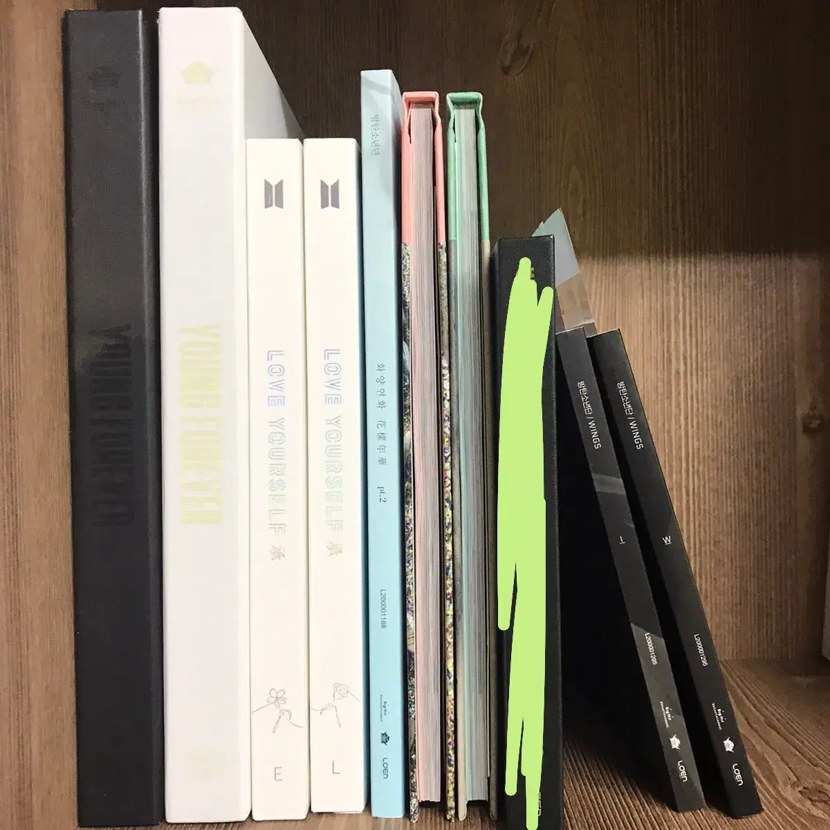 I'm getting rid of my bangtan album.