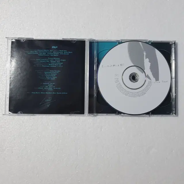 로리 Lorie Live Tour 2CD 프랑스 샹송 중고