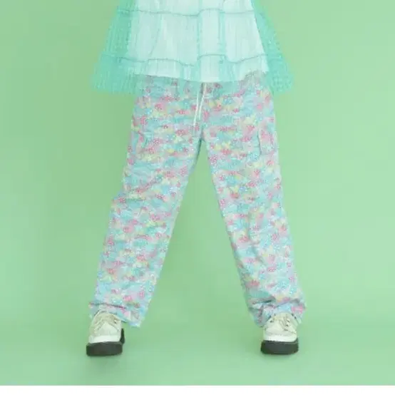 네온드럭 flower pants 플라워 팬츠 (조거 가능)