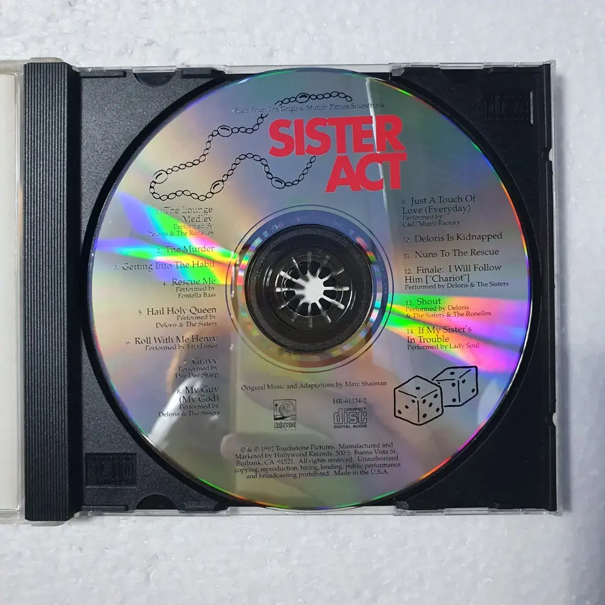 시스터 액트 Sister Act OST 중고