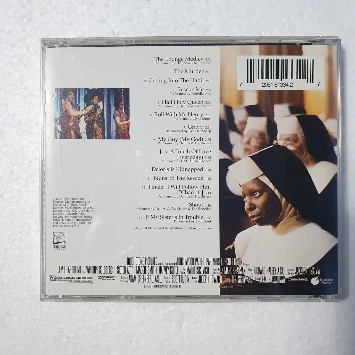 시스터 액트 Sister Act OST 중고