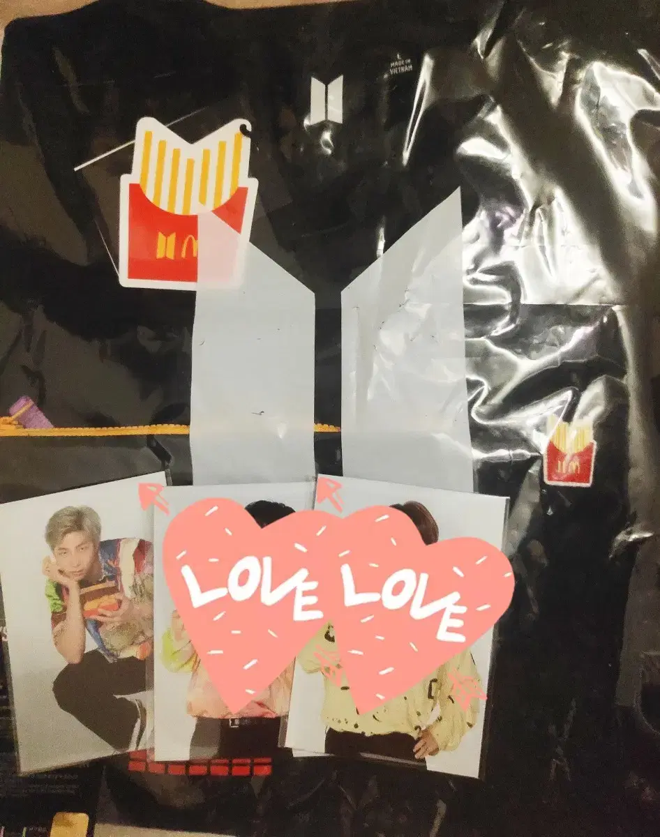 Photocard unsealed) McDonald's bangtan Collaboration Black Tea McNal