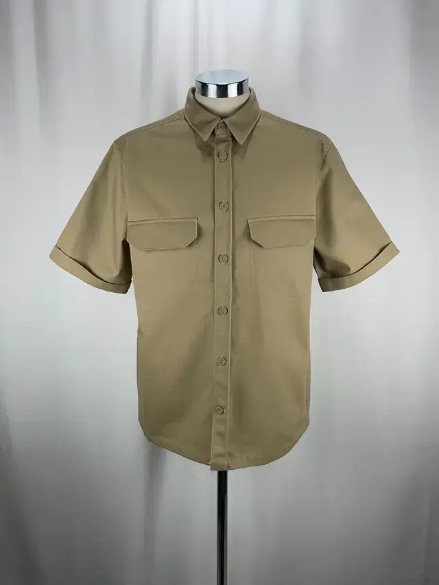 H&M Military Safari Short Sleeve Shirt