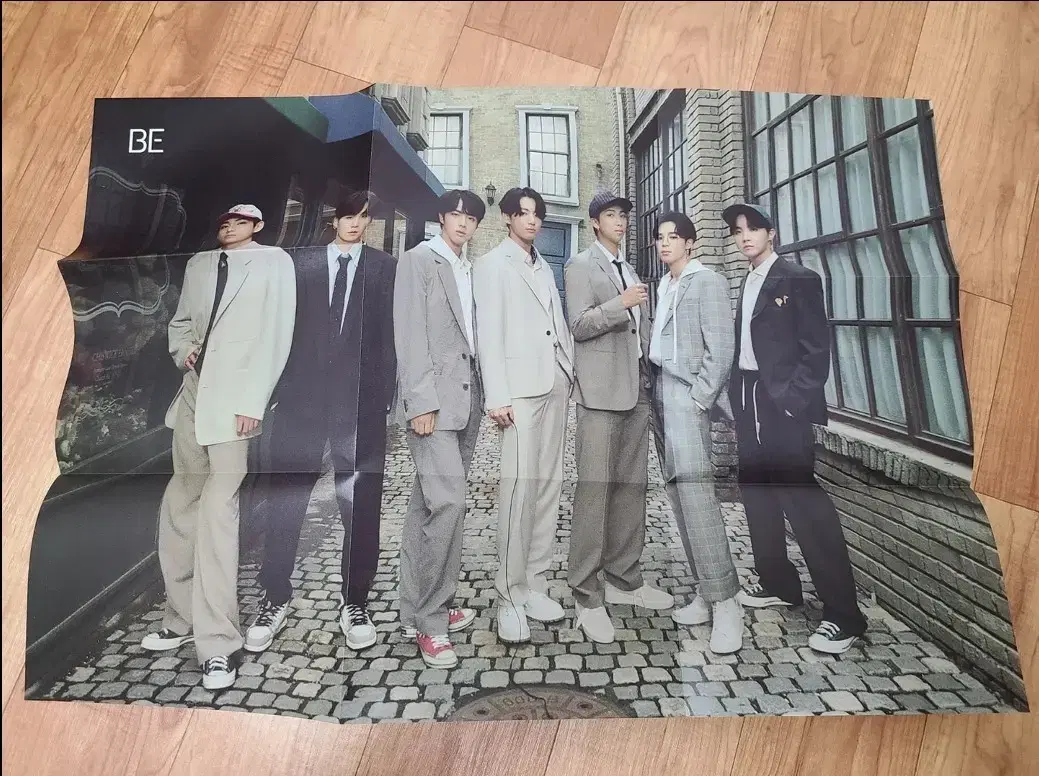 Bangtan BE Deluxe album poster WTS