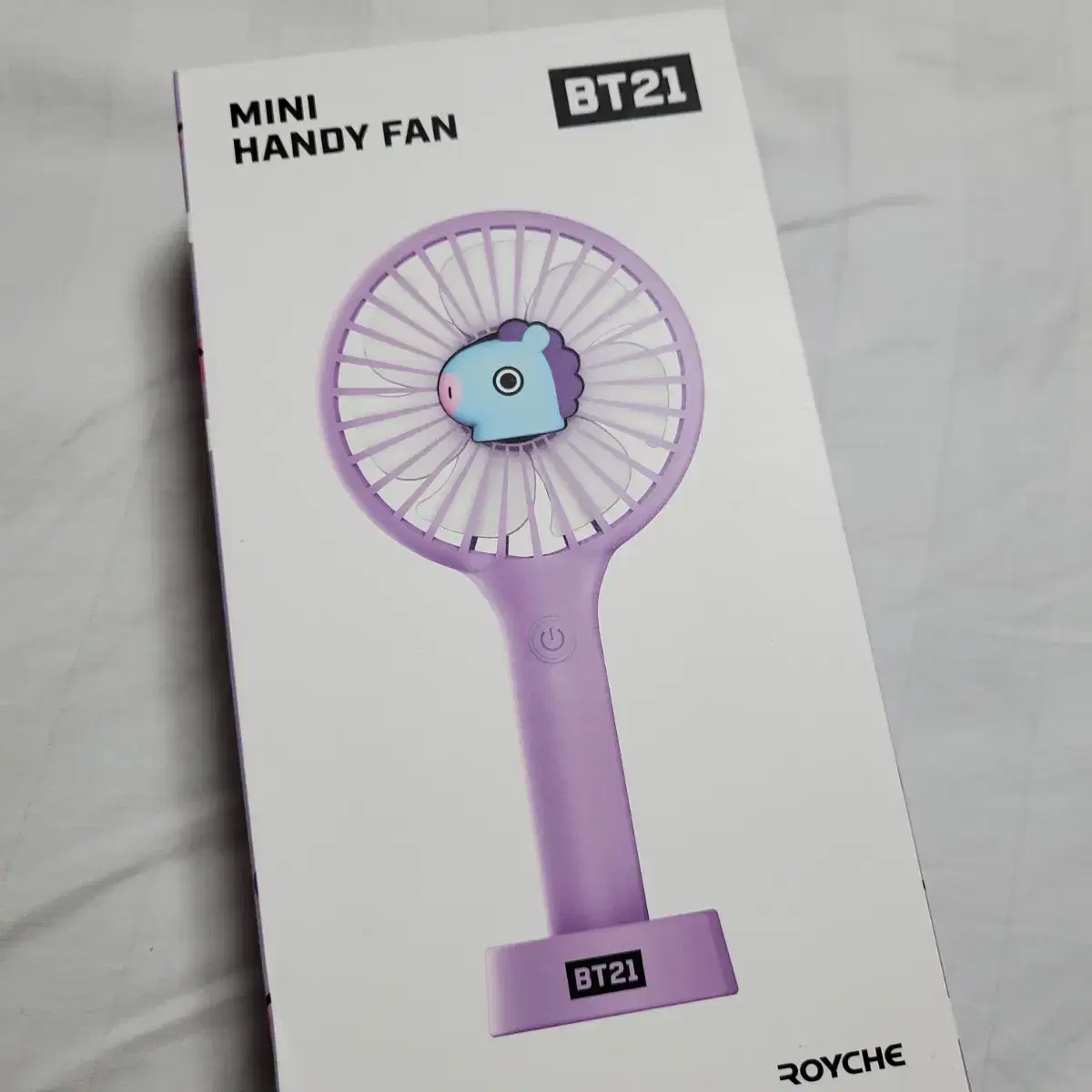 Bangtan BT21 MANG Mesh Hand Fan