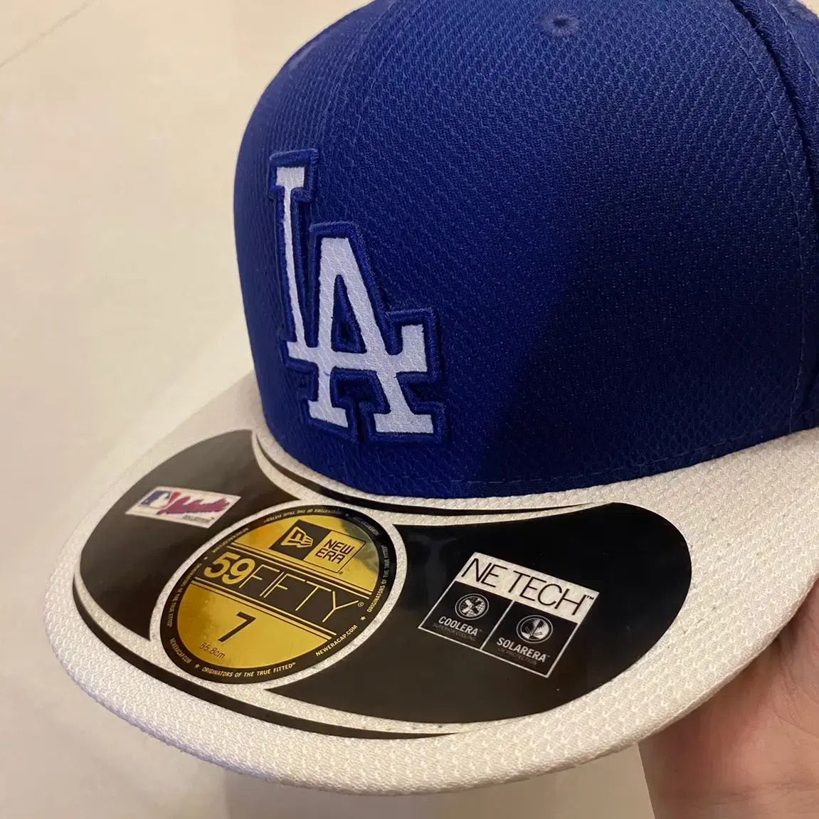 MLB 엠엘비 뉴에라 LA다저스 스냅백 59fifty 블루&화이트