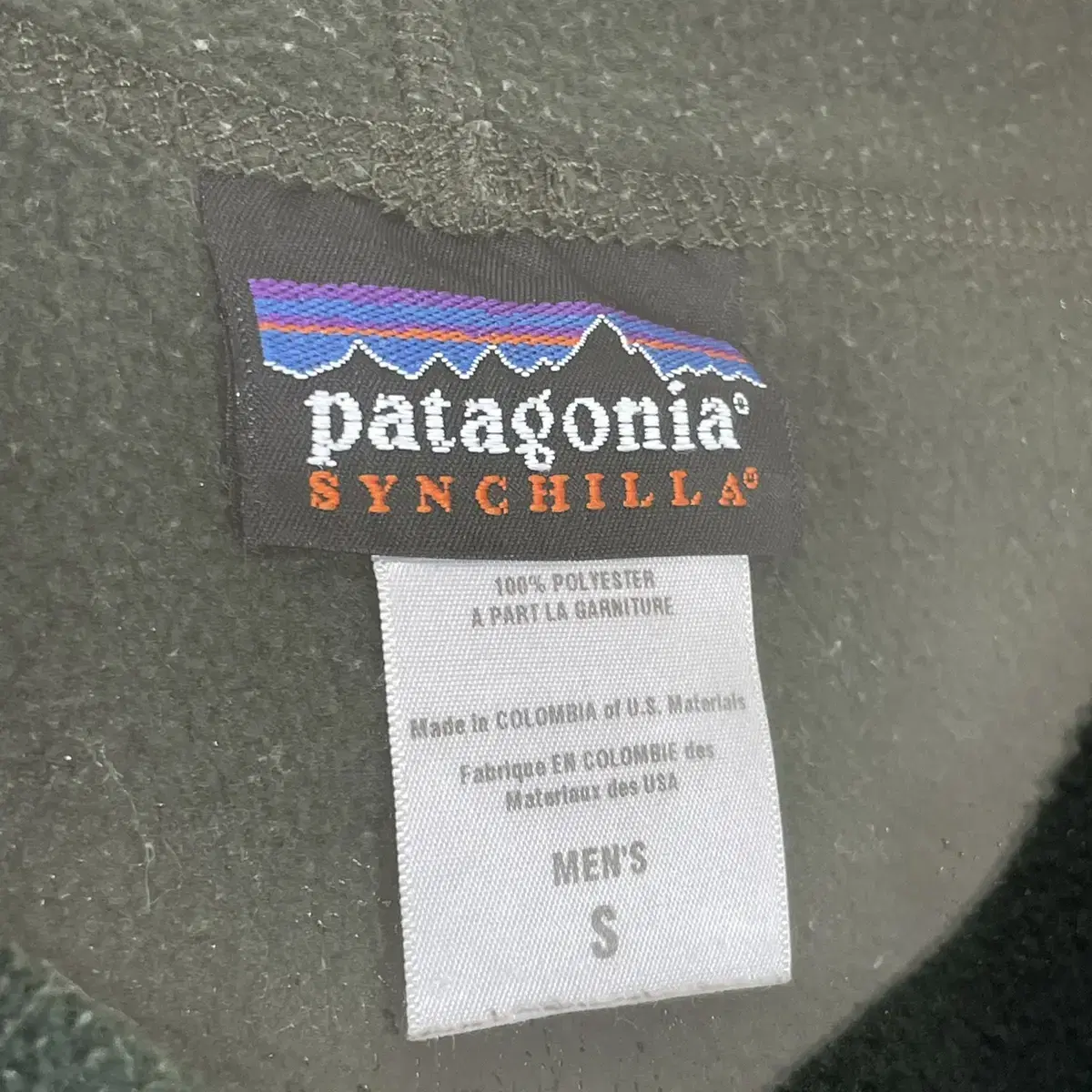 파타고니아 patagonia 플리스 티셔츠