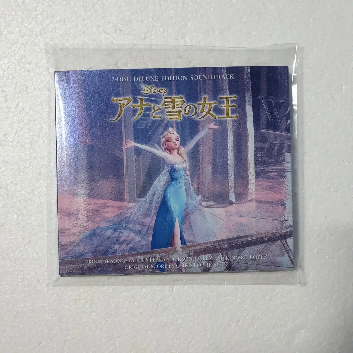 겨울왕국 OST  2CD 영어 일본어 애니 디즈니 CD 중고