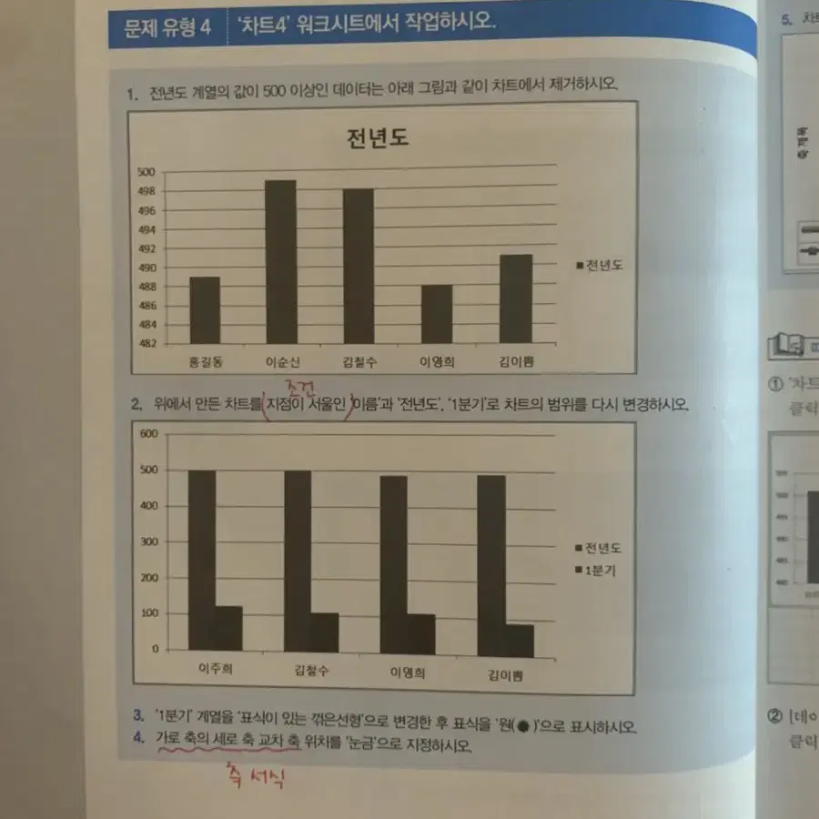 컴활1급 실기 자단기 이주희 