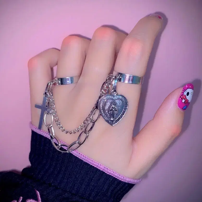 [HARAJUKU] Maria Chain Ring