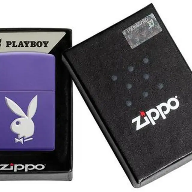 지포 zippo 플레이보이 playboy 49286 퍼플 