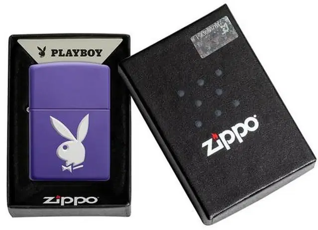 지포 zippo 플레이보이 playboy 49286 퍼플 