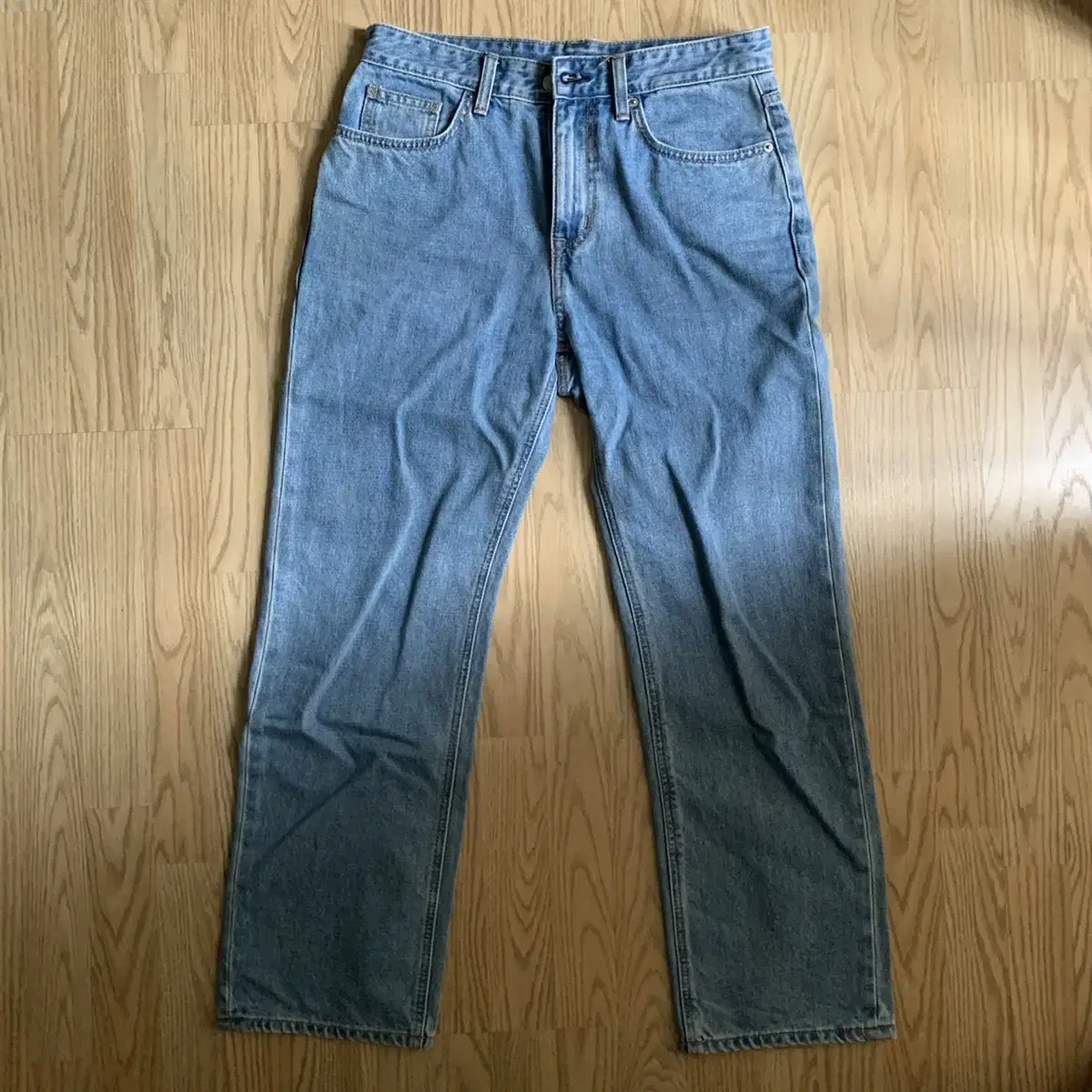 SPAO SPAO Light Blue Wide-Fit Jeans