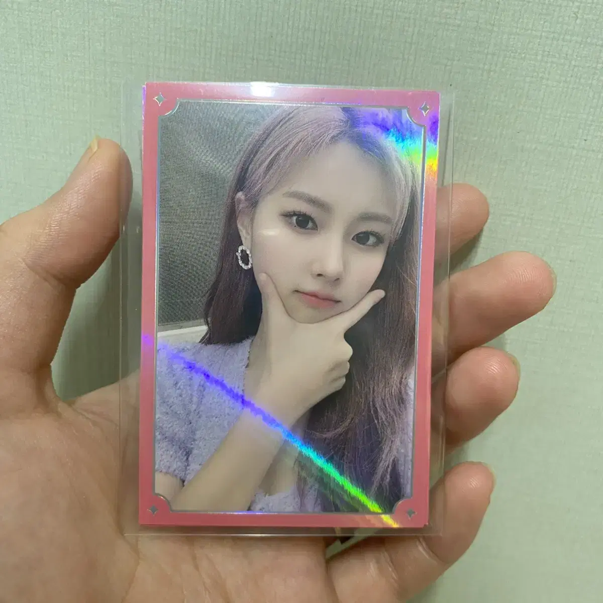 Hyewon Kang, IZ*ONE, nako online concert special tc (photocard)