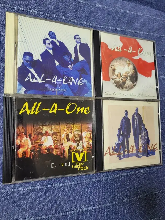 올포원(ALL-4-ONE) 시디 모음