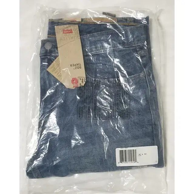 리바이스 502 테이퍼드핏 청바지 Tanager Levi's 데님 진