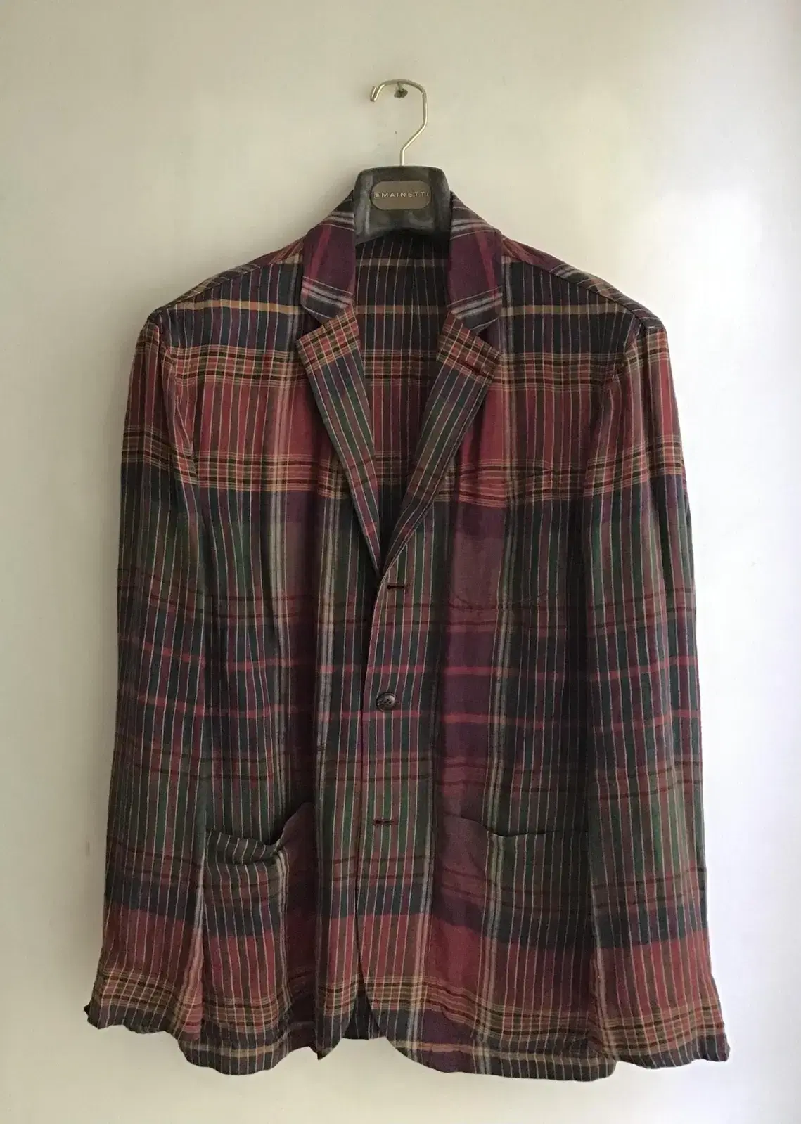 Polo Ralph Lauren - Linen check jacket 40R (100-105)