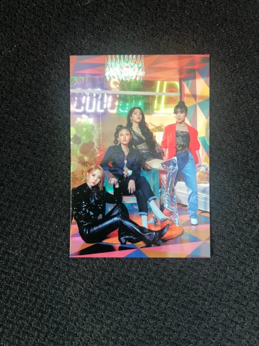 Mamamoo Japan Photocard