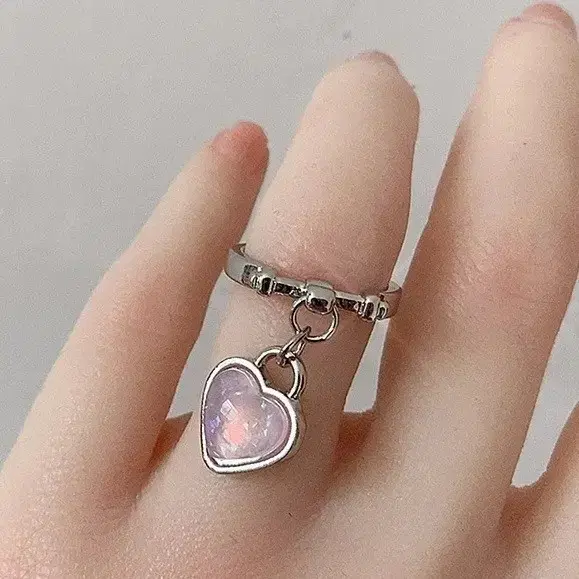 [Harajuku] Opal Heart Ring