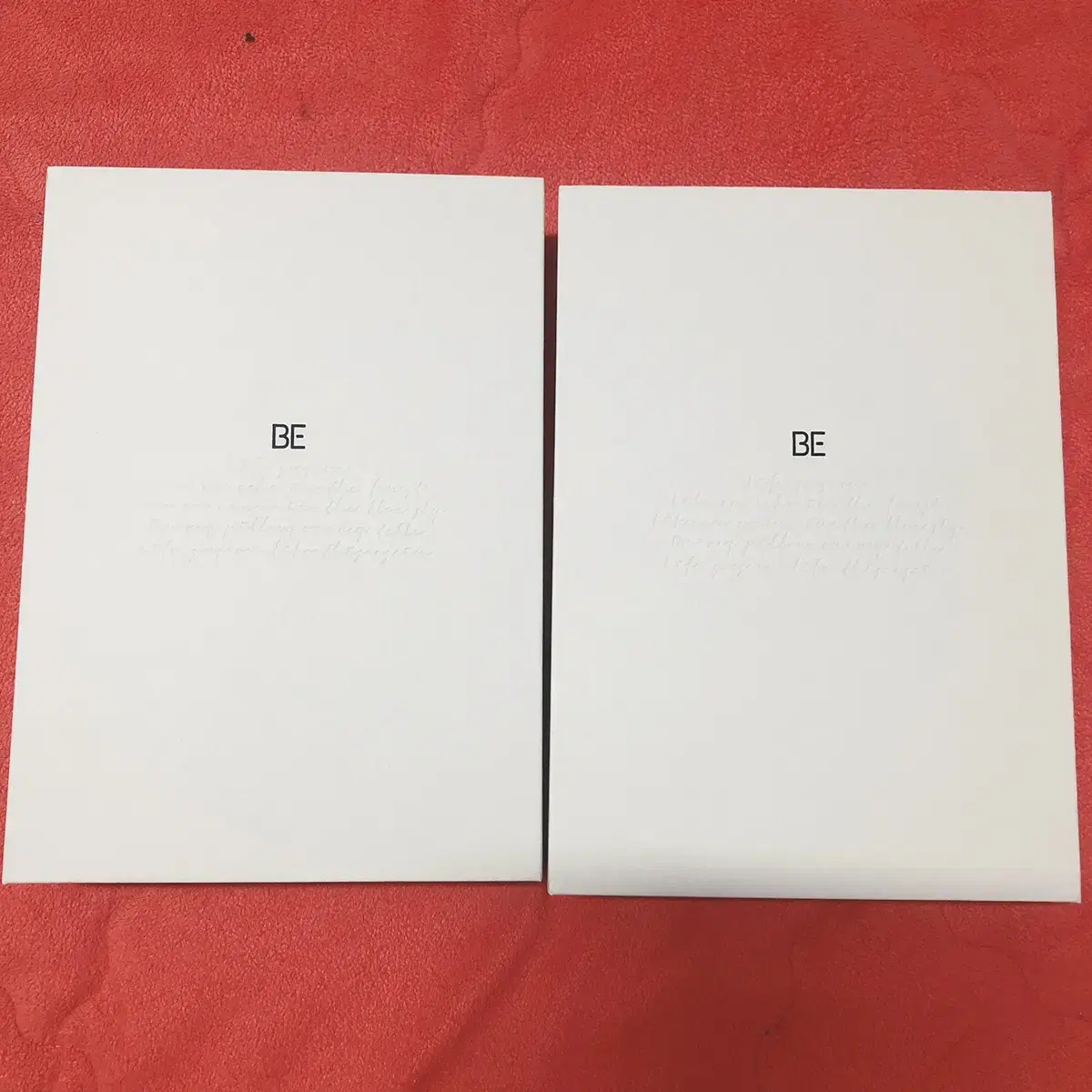 bangtan bts be deluxe album unsealed wts