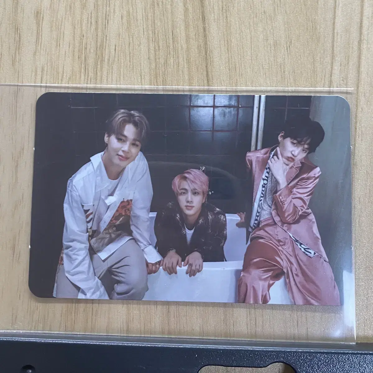 BTS 2016 Memories Wings Unit photocard Seokjin Yoon Ki Jimin