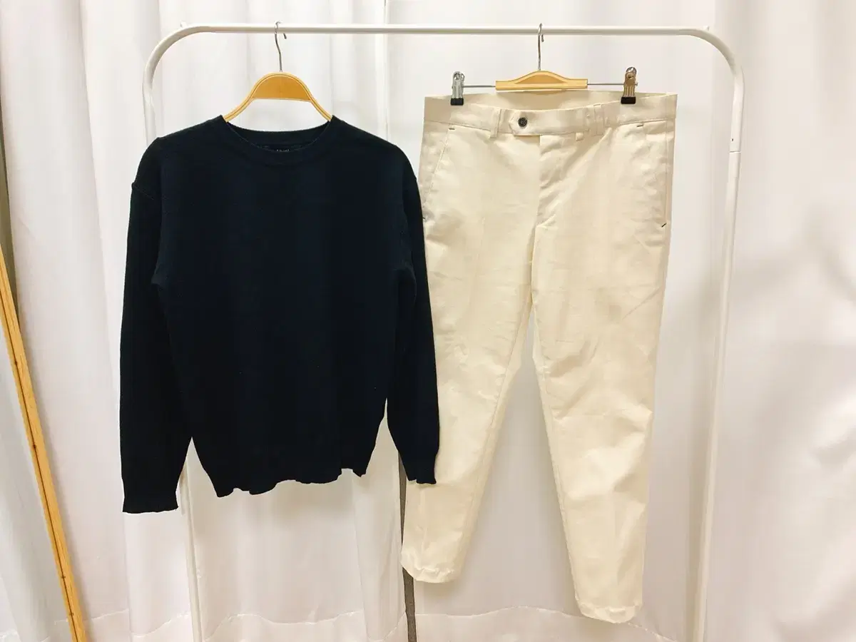 Jaden Black Knit & Slacks