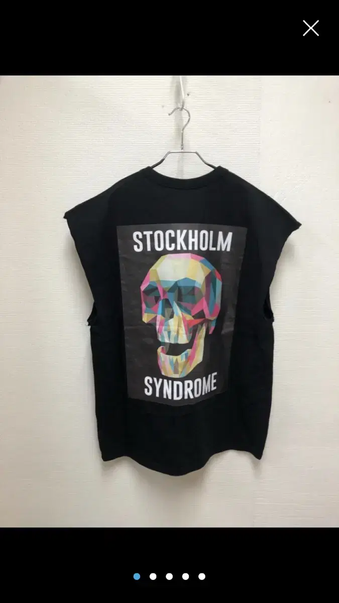 (Stockholm Syndrome) Men's Overfit Nacity Shirt/Free Size