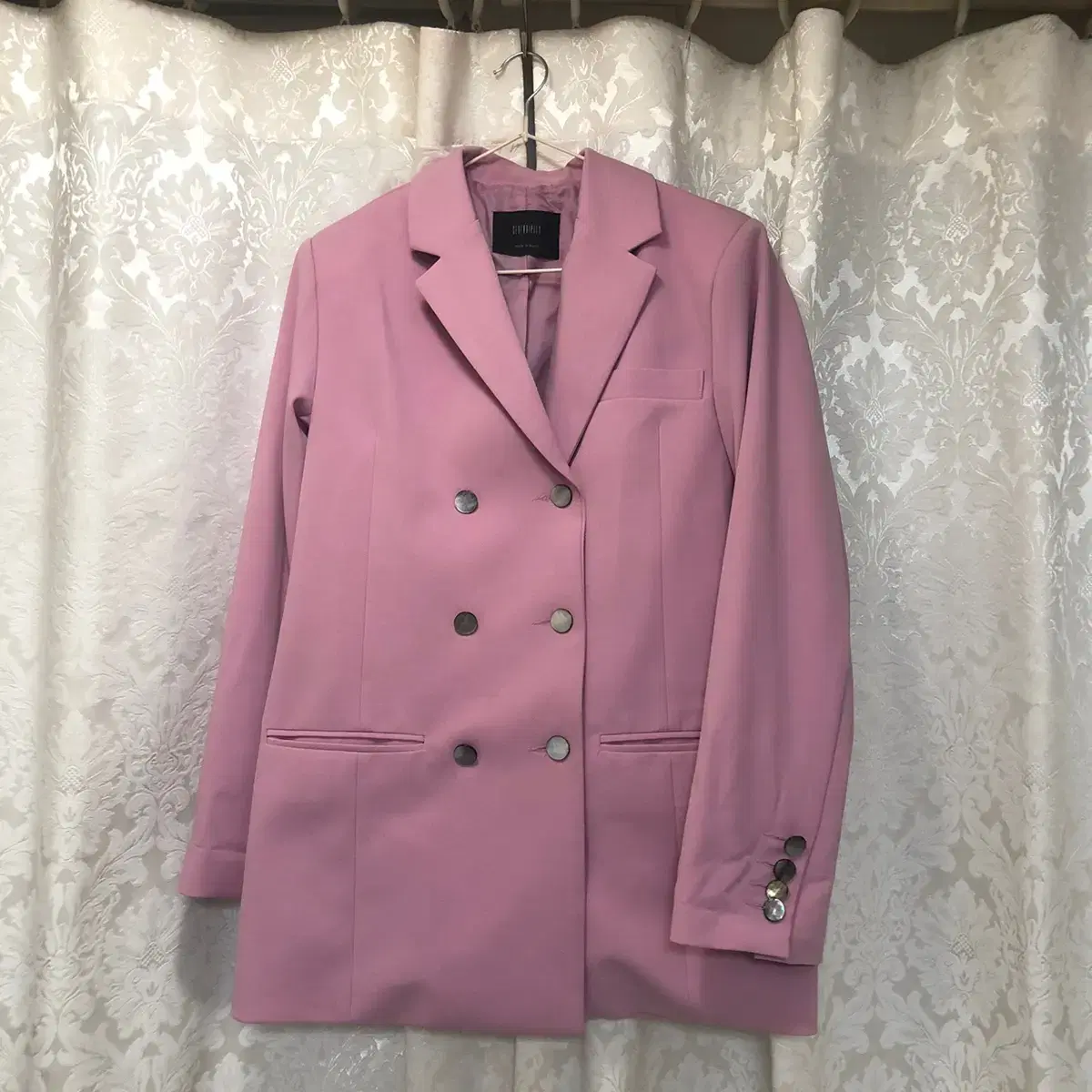 Lavender button blazer