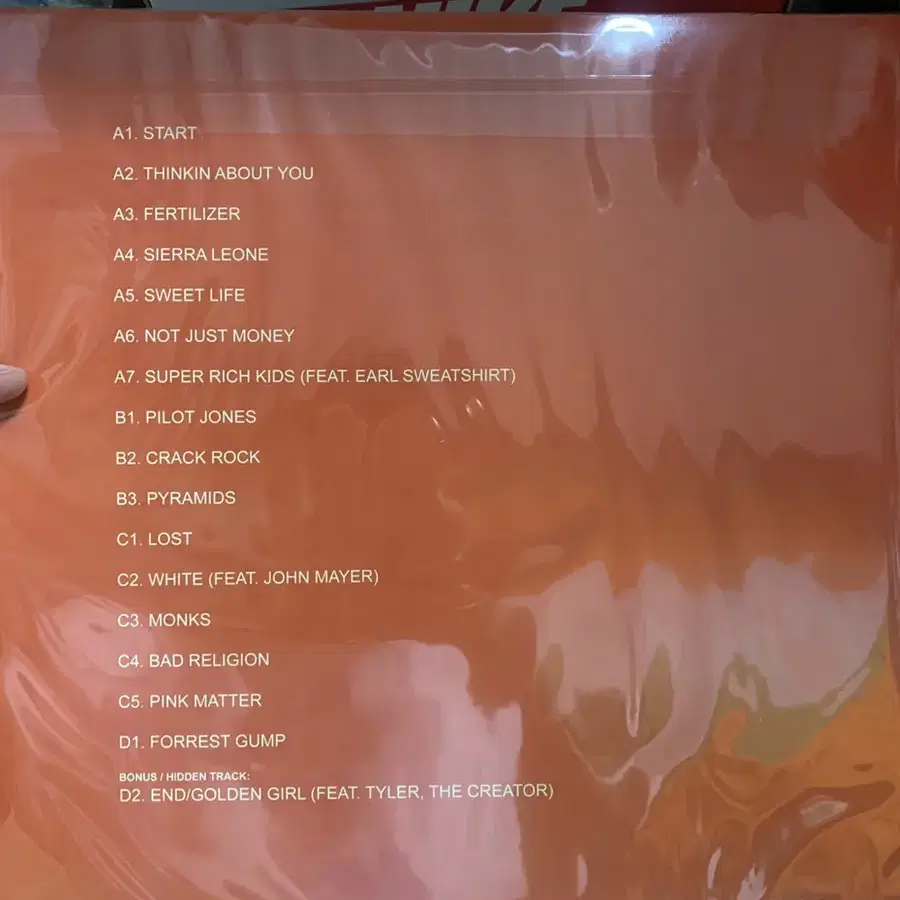 Frank Ocean - channel ORANGE LP