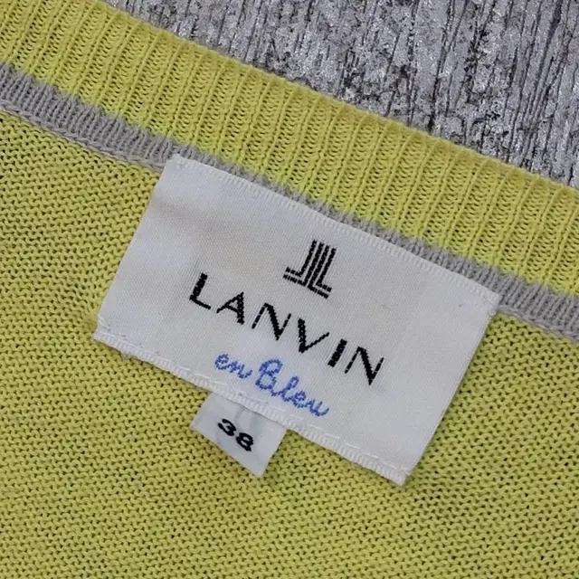 lanvin en blue 랑방 코튼 면 가디건 38 M