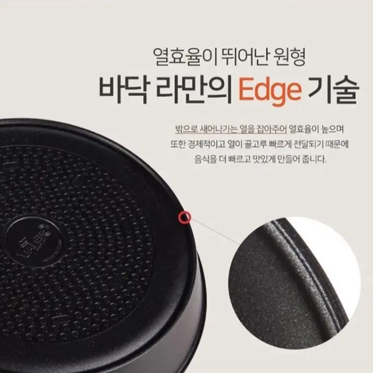 새상품 티타늄 코팅 제너 후라이팬 세트