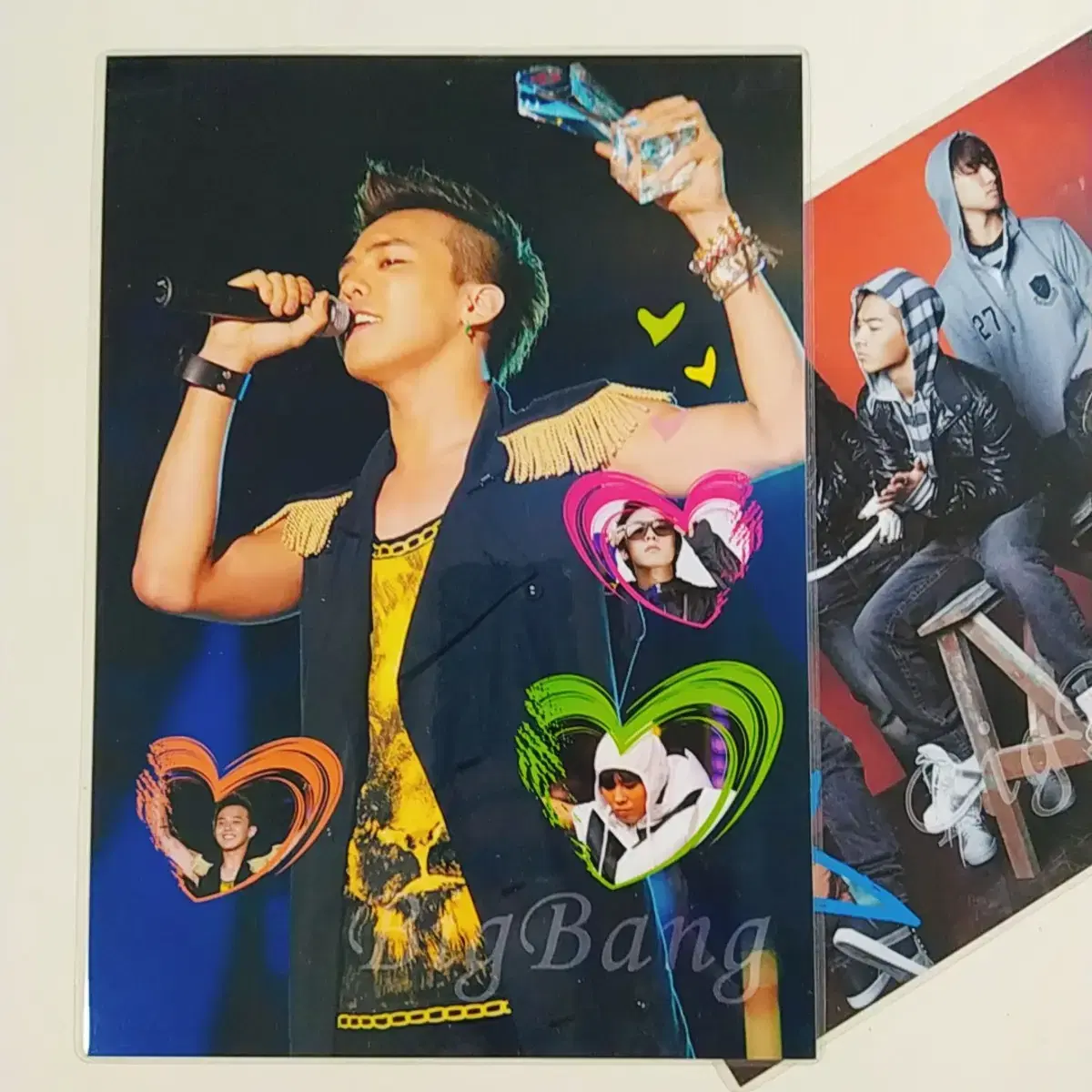 Big Bang G-Dragon Bookmark / G-Dragon Old Star Goods Vintage Stationery