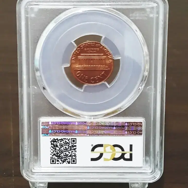 1971년 발행 귀한 NGC65고등급 완전 미사용 링컨주화