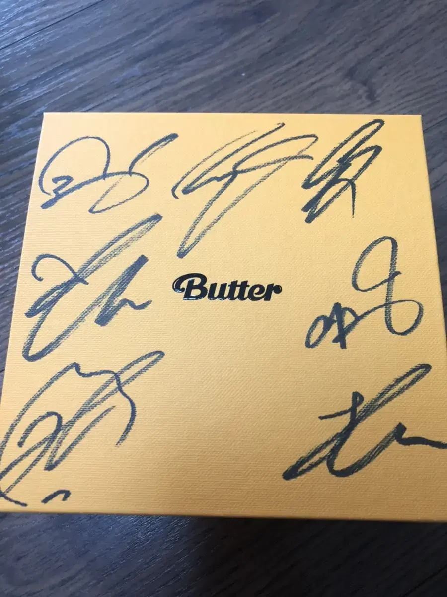 BTS(방탄소년단) Signed Album (Not for Sale) BUTTER