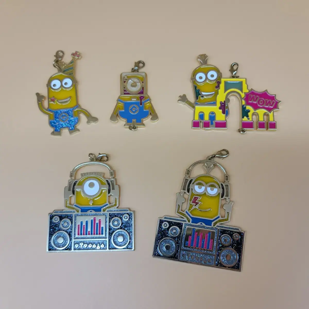 USJ Minions Random Charms keyring 5 pieces sold individually