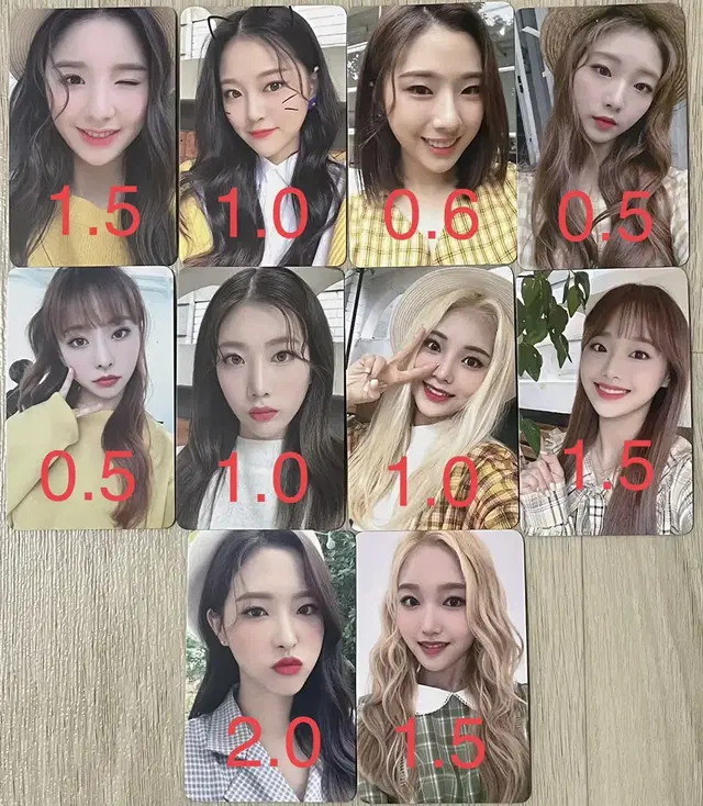 이달의소녀 오빛 2기 포토카드