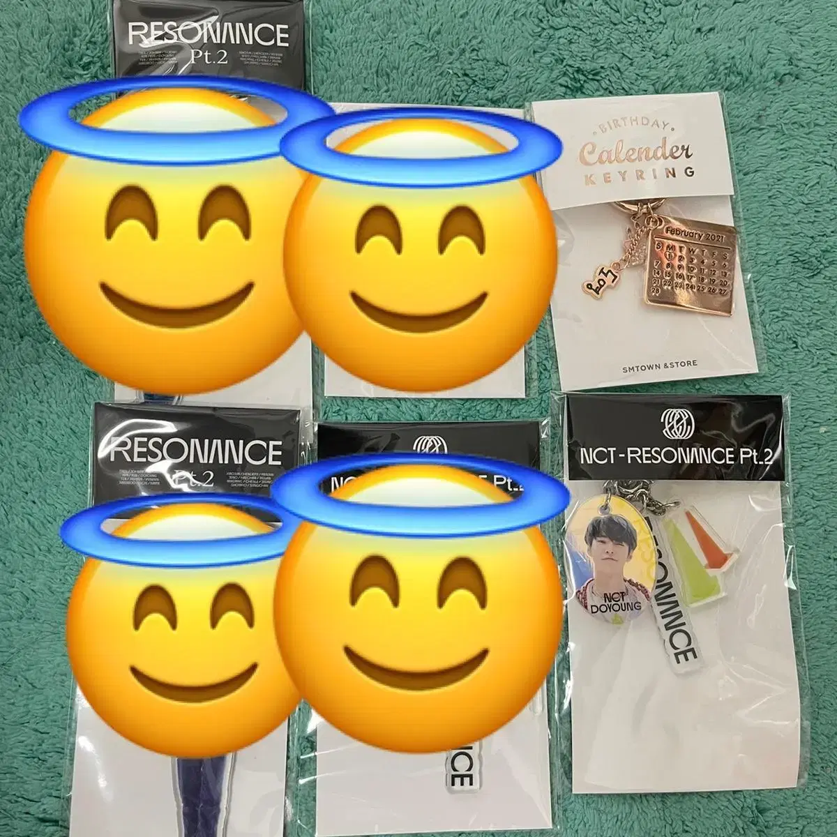 NCT doyoung wts keyring