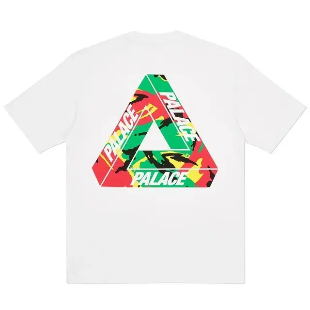 [M] PALACE CAMO Short sleeve white / PALACE CAMO T-shirt