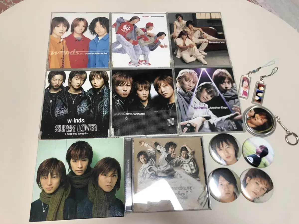 w-inds. sells single albums (8 sets)