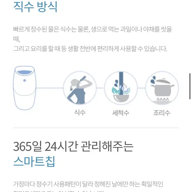 암웨이 이스프링 정수기 필터 카트리지